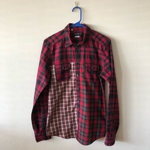 Dolce & Gabbana Slim Fit Mixed Plaid Shirt